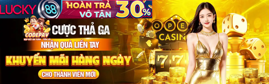 Thưởng nạp lần đầu casino jun888